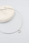 Choker kolye silver
