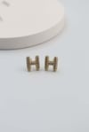 Gold Harf Küpe