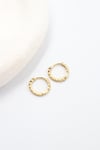 Rosa Gold Küpe (14k)