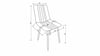 Kolin Sandalye 6327 2 li Vizon