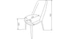 Loretto Sandalye 6321 2 li Antrasit
