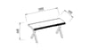 Sesto Bench Sandalye