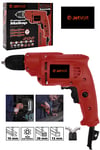 JetVolt 240V 60Hz Profesional 580W Metal Şanzıman 10mm Elektrikli Matkap - Kırmızı