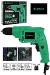JetVolt 240V 60Hz Profesional 580W Metal Şanzıman 10mm Elektrikli Matkap - Yeşil