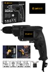 JetVolt 240V 60Hz Profesional 580W Metal Şanzıman 10mm Elektrikli Matkap - Siyah