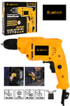 JetVolt 240V 60Hz Profesional 580W Metal Şanzıman 10mm Elektrikli Matkap - Sarı