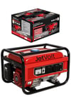 JetVolt 3 kVA 3000W Profesyonel Benzinli Monofoze Jeneratör Marşlı - Kırmızı