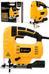 JetVolt 800W Bakır Sargılı Professional Devir Ayarlı Dekupaj Bıçkı Testere Makinası - Sarı
