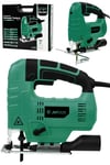 JetVolt 800W Bakır Sargılı Professional Devir Ayarlı Dekupaj Bıçkı Testere Makinası - Yeşil