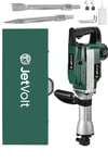 JetVolt Büyük Tip Kırıcı Delici Hilti Kavrama Kollu 16 Kg 3 Metre Kablolu 65mm - Yeşil