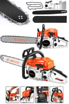 JetVolt Ekstra Güçlü 52CC 2.9 HP 8000 Rpm BENZİNLİ Ağaç Odun Dal Kesme Makinesi Motorlu Testere Hızar Motoru - Turuncu