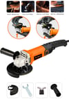JetVolt Profesyonel 1200W Avuç Taşlama Makinesi 125mm 6 Kademeli Uzun Kuyruk - Turuncu