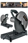JetVolt Profesyonel 2000W 355mm Bakır Sargılı Metal Şanzıman Profil Metal Kesme Makinesi - Siyah