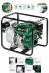 JetVolt Profesyonel 3 İnç Benzinli Su Pompası Motoru - Yeşil