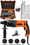 JetVolt Profesyonel 850W Darbeli Metal Şanzıman Kırıcı Delici Hilti Matkap - Turuncu