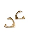 Asimetrik Gold Küpe