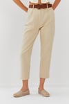 Beli Kemerli Gabardin Pantolon