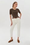 Beli Kemerli Gabardin Pantolon