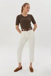 Beli Kemerli Gabardin Pantolon