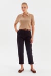 Beli Kemerli Gabardin Pantolon