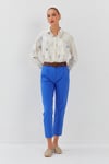 Beli Kemerli Gabardin Pantolon