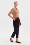 Beli Kemerli Gabardin Pantolon