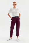 Beli Kemerli Gabardin Pantolon