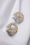 Diamond Telkari Gold Küpe