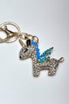 Figürlü Taşlı Anahtarlık Unicorn