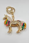 Figürlü Taşlı Anahtarlık Unicorn2