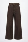Flare Taşlanmış Jean