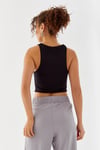Kadin Basic Siyah Crop  Bluz