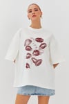 Lips Oversize Tişört