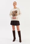Love Şardonlu Sweatshirt