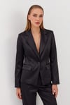Sasha Saten Blazer Ceket