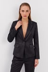 Sasha Saten Blazer Ceket