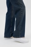 Taşlanmış Boru Paça Jean Pantolon