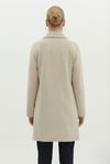 Yün Karışımlı Uzun Ceket & Coat