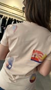 arka detay krem tshirt