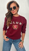 B club bordo sweat
