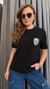 b taş siyah tshirt