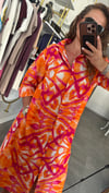 batik desen gömlek elbise