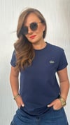 bis yaka lcst lacivert unısex tshirt