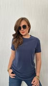 bis yaka oysho lacivert tshirt