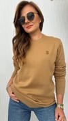 brbry taba unısex kazak