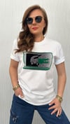 büyük logo beyaz unısex tshirt