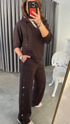 bymn model çıtçıt kahve takım
