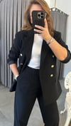 bymn model kadife siyah takım