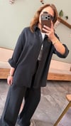 bymn model tensel takım siyah