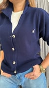 bymn model triko lacivert hırka